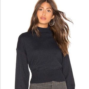 NWT Line & Dot balloon sleeve turtleneck S